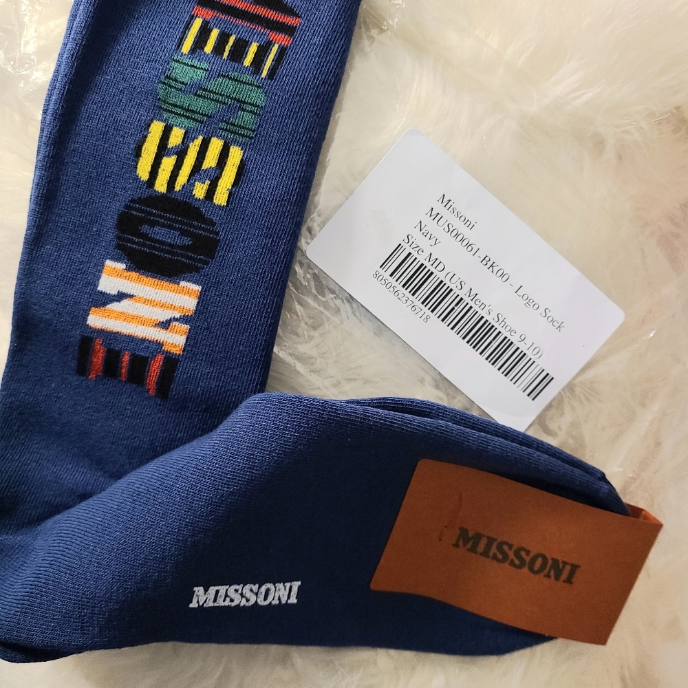 Missoni socks 9-10 NWT